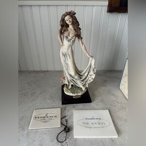 Giuseppe Armani Lady Sculpture Celebration Society 10 Figurine of the Year 1999